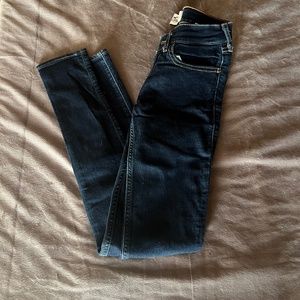 Hollister SoCal Stretch Dark Wash Skinny Jeans